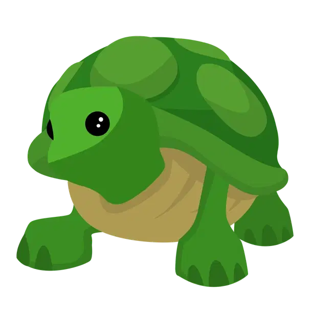 Standard appearance; Neon/Mega appearance is not shown Turtle — standard appearance